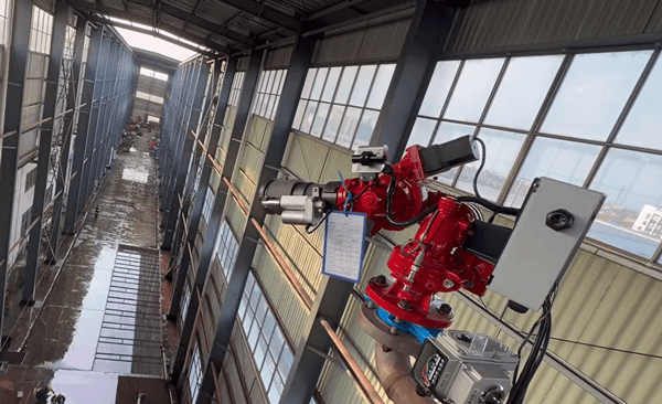 آٹو ٹریکنگ فائر مانیٹر اب مکمل طور پر جمع ، تجربہ کیا گیا ہے ، اور جلد ہی روانہ ہوجائے گا